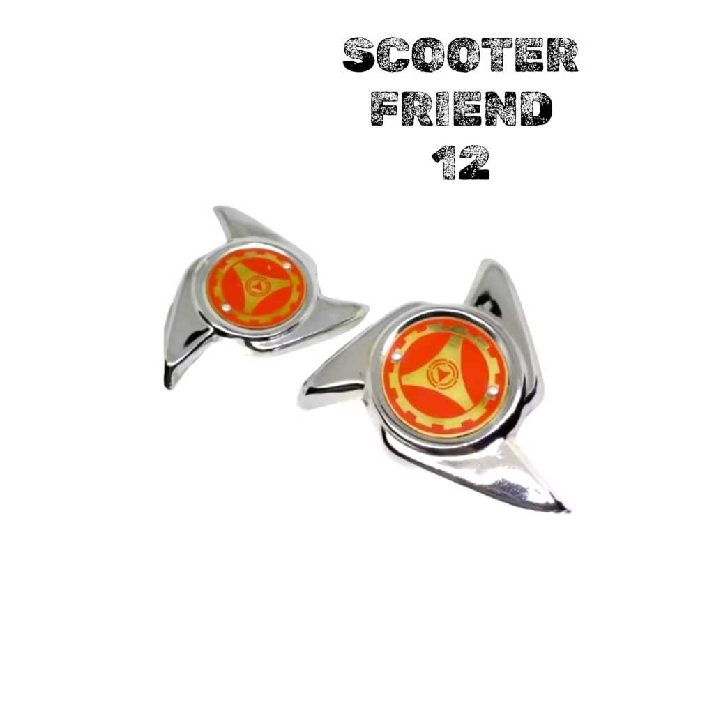 Spinner Vigano Kuncian Wheeldop Vigano Merah Vespa Super Sprint Vbb