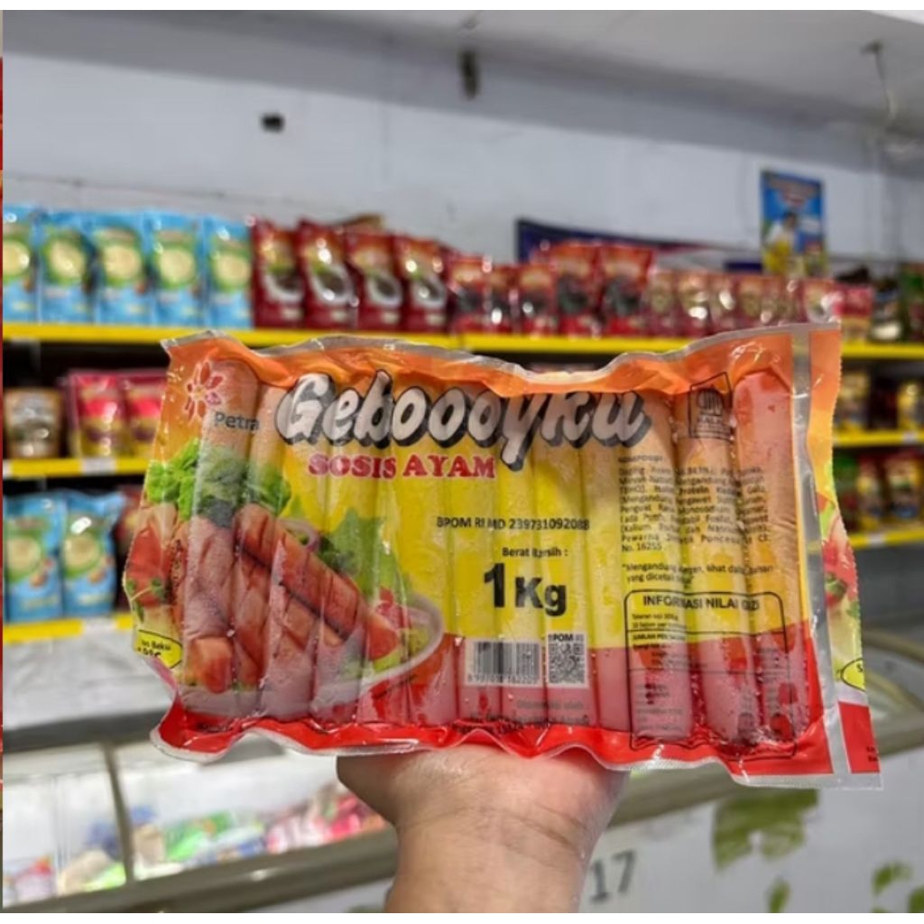 

INSTAN SOSIS geboy 1 kg Frozen