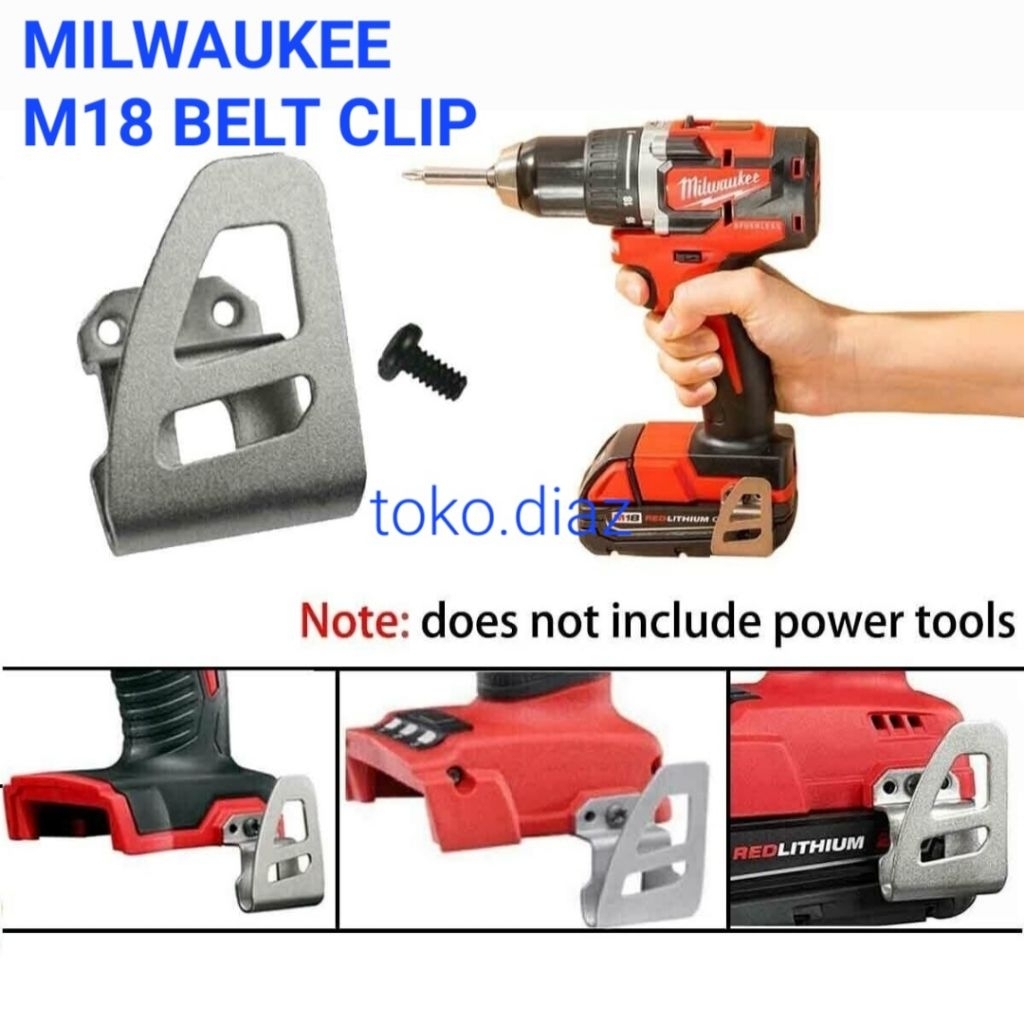 Milwaukee M18 Belt Clip 48-67-0015 / Milwaukee M18 Metal Belt Clip