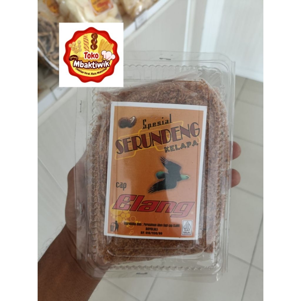 

serundeng kelapa cap elang 250 gram srundeng kelapa 250 gram cap elang