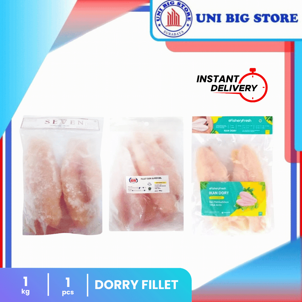 

Filet Ikan Dori Dorry Fish Fillet Dory Frozen 1 kg Kualitas Premium
