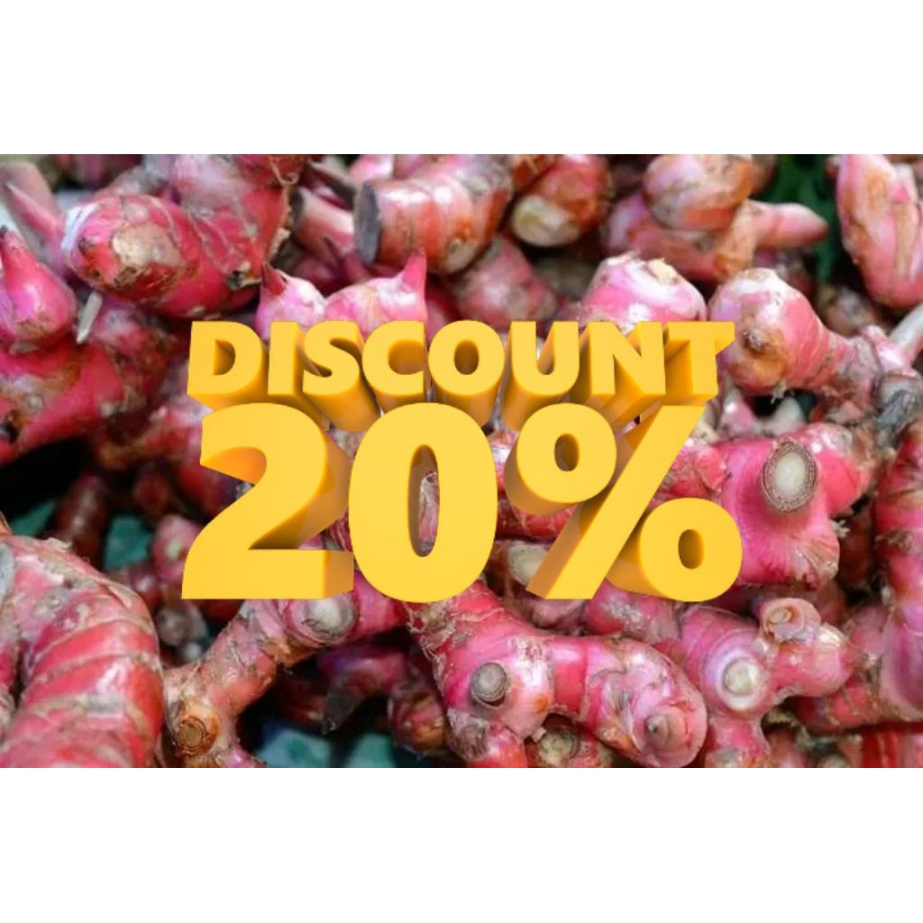 

Jahe Merah Campuran Bule Kemasan 1 kg Murah