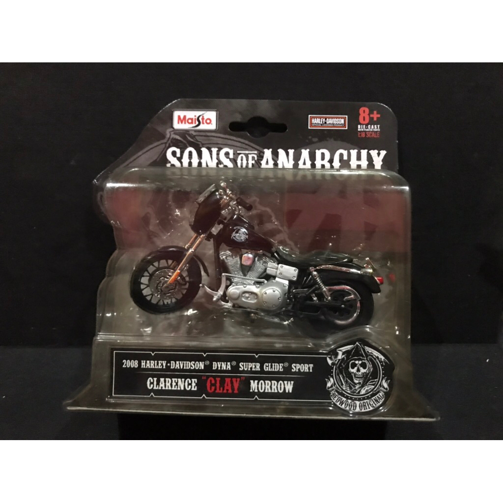 Maisto 2008 Harley Davidson Clay