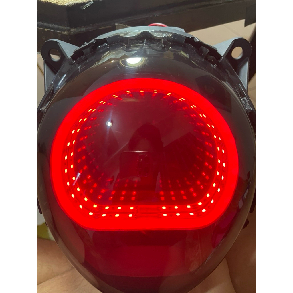 STOPLAMP INFINITY SCOOPY 2020-2023 CUSTOM LAMPU BELAKANG INFINITY MIRROR