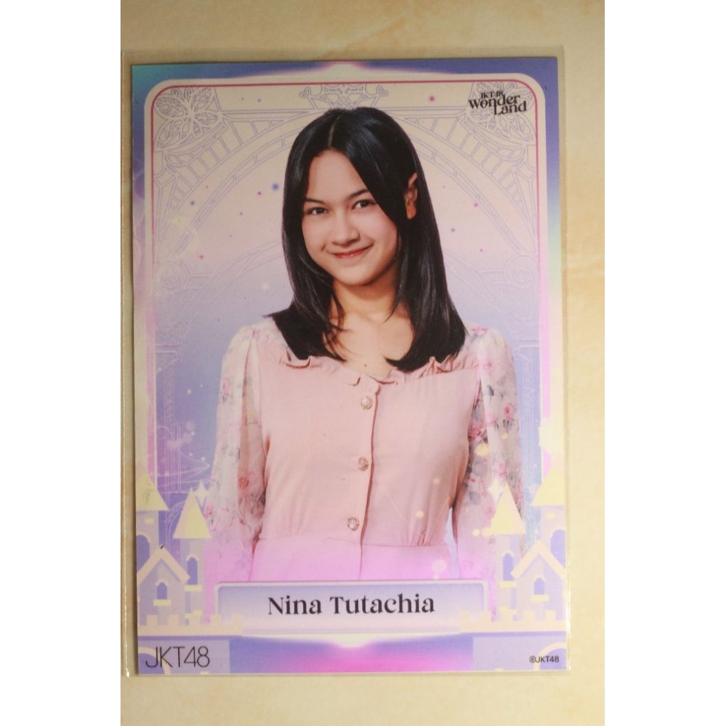 Photopack Nachia Trainee JKT48 WONDERLAND