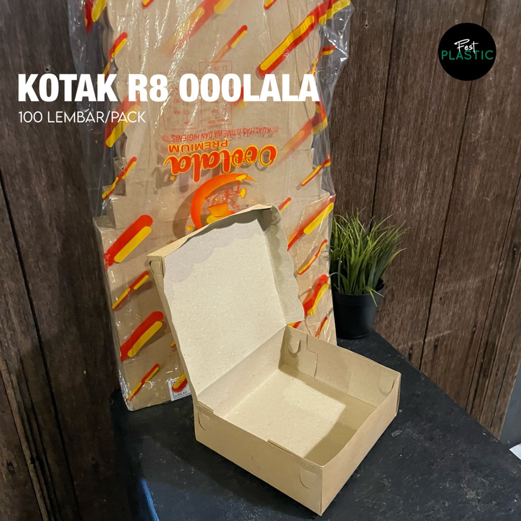 

Kotak Nasi Coklat R8 / Craft Kertas