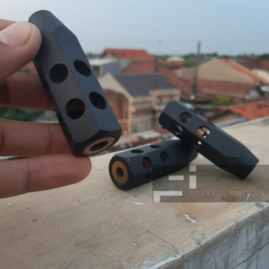 muzle break pemecah suara keras