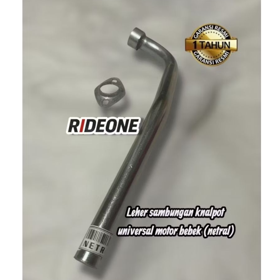 LEHER SAMBUNGAN KNALPOT NETRAL UNIVERSAL MOTOR BEBEK SUPRA JUPITER SMASH SHOGUN ASTREA REVO LAMA