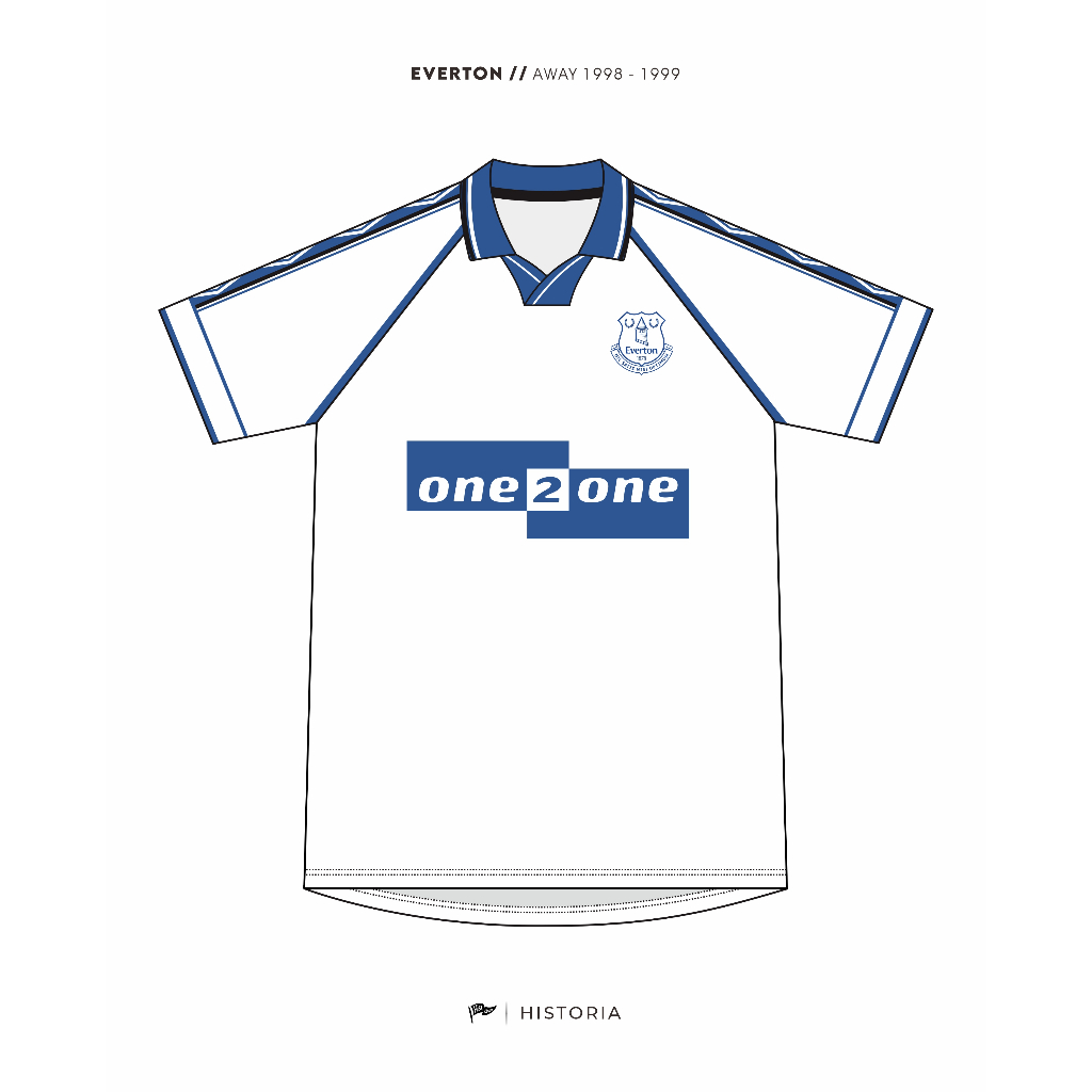 [Historia] Jersey Everton Away 1998 - 1999