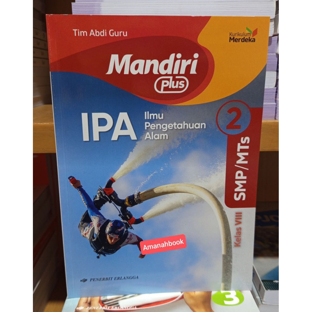 Buku Mandiri IPA SMP Kelas 8 Kurikulum Merdeka Erlangga