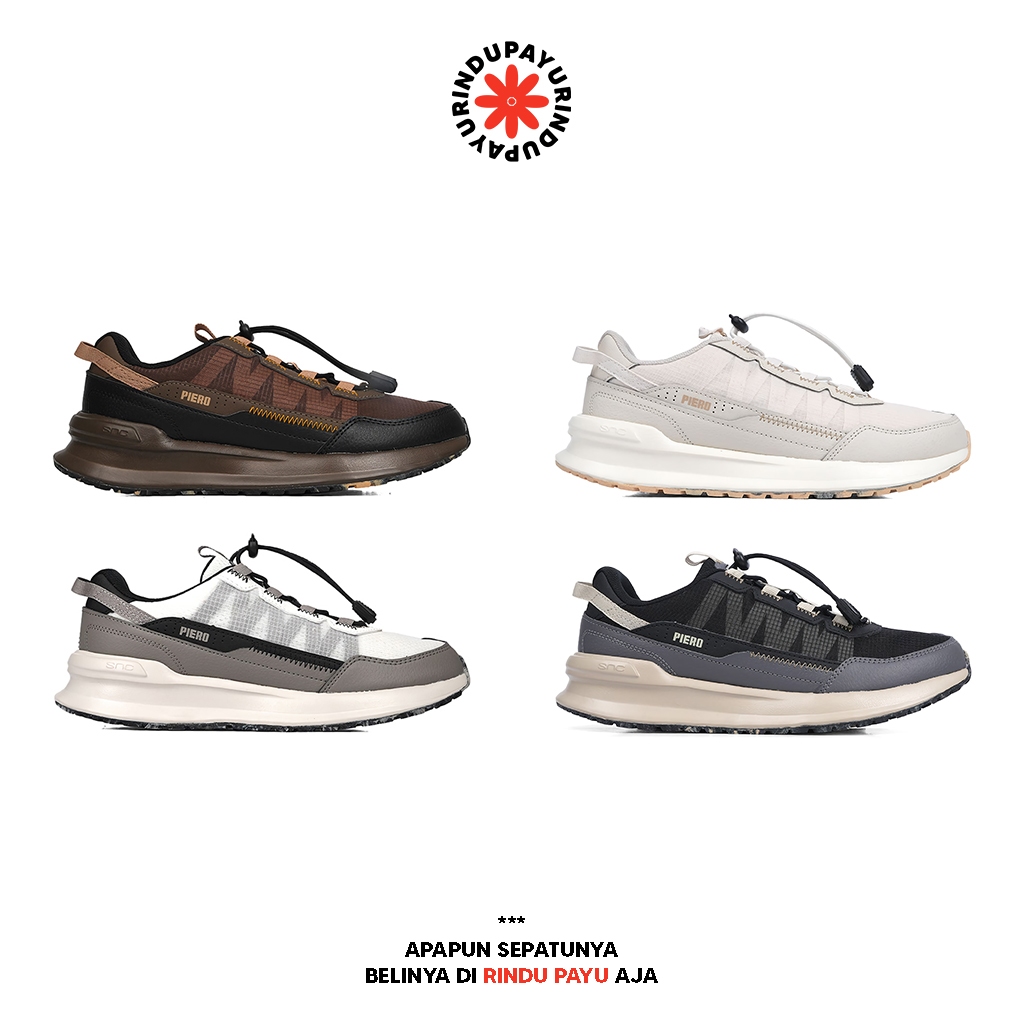 PIERO JOGGER 24 TRAC - Sepatu Sneakers Casual Sport Original