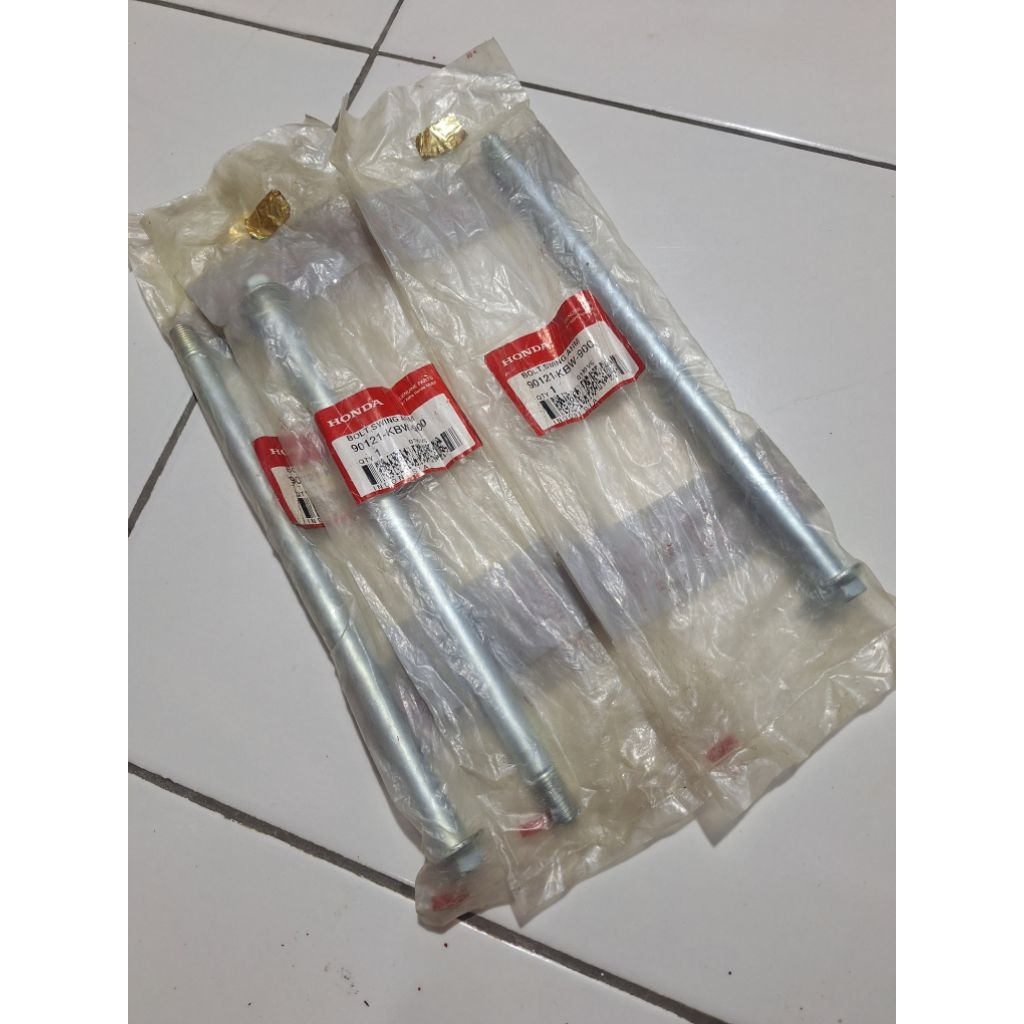 Bolt rear fork pivot AS swing arm swingarm honda tiger 2000 lawas lama revo tirev tilas tilam origin