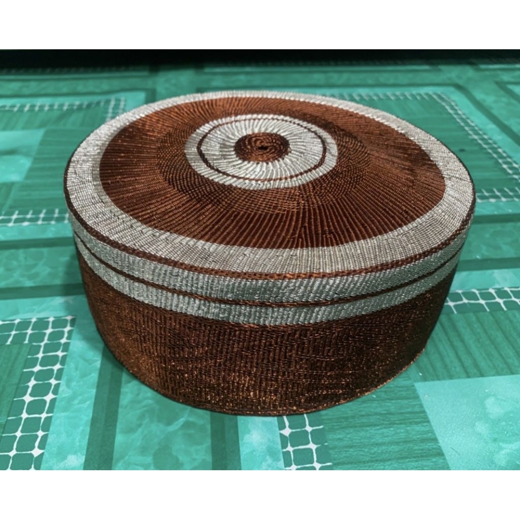 Topi Bone / Songkok Recca / Songkok Pamiring FULL TEMBAGA