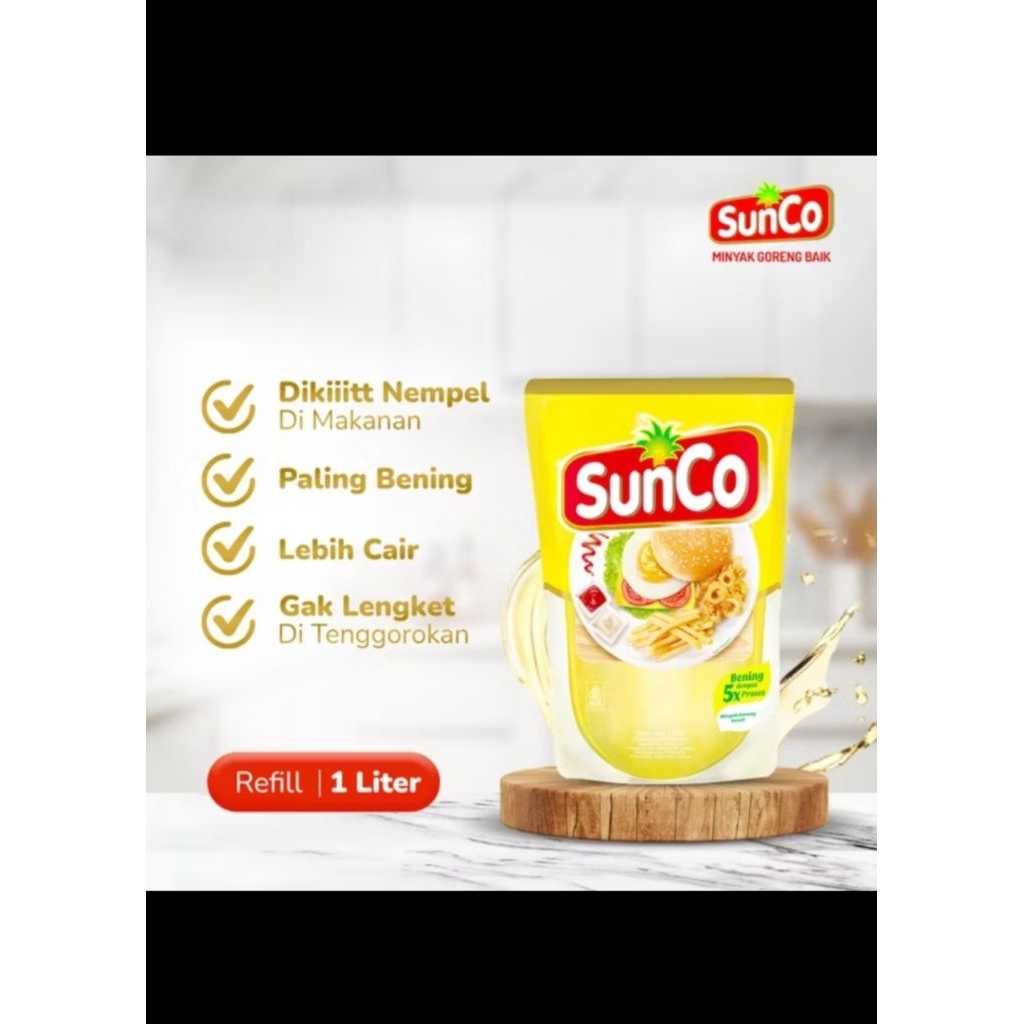 

SUNCO Minyak Goreng Refil 1L