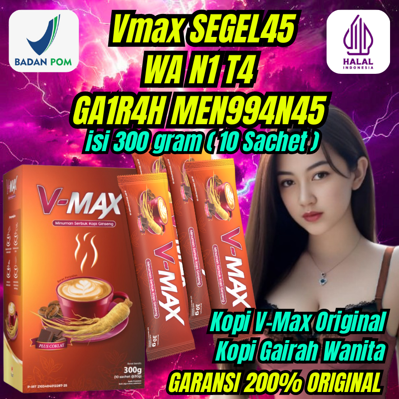 

BONUS DOHWA QUEEN V-MAX Kopi Penambah Gairah Stamina Wanita Extra Gingseng dan Coklat Original Tahan Lama Awet Bersama Pasangan