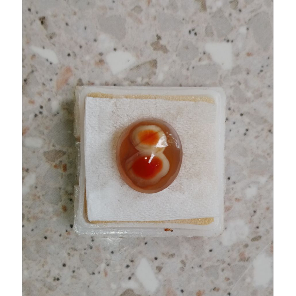 Batu Akik Cempaka angka 8