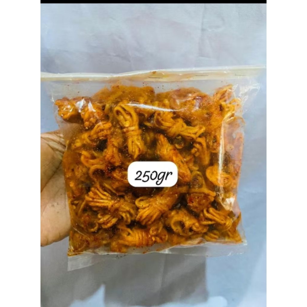 

Mie gulung Mie wel gurih pedas daun jeruk kemasan 250gr bumbu Melimpah