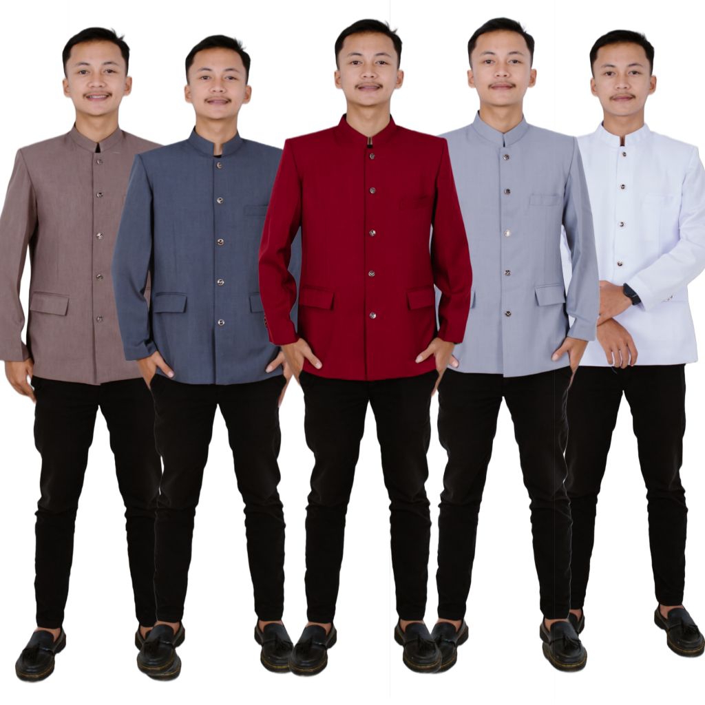 Bescap Tasik || Jasko Premium Higt Quality Bescap Tasik Jasko Pria Berkualitas Jas Koko Polos Pria D