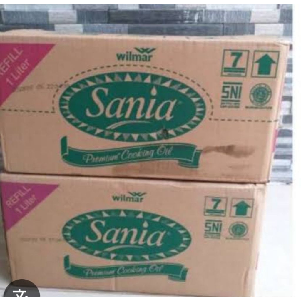 

minyak sania 2 liter 1 dus