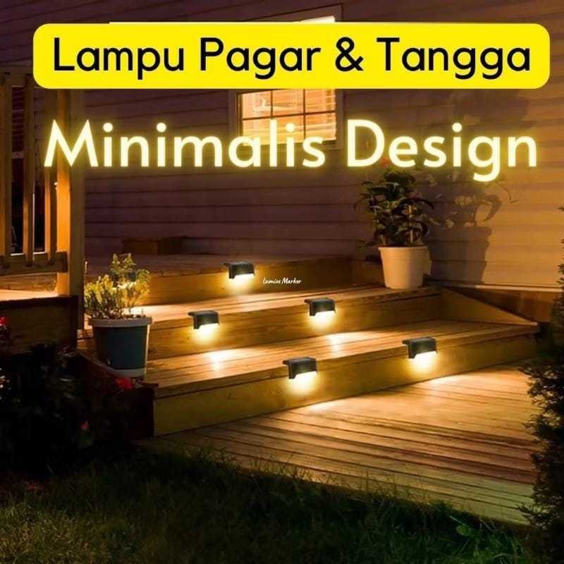 LAMPU TANGGA TENAGA SURYA / LAMPU PAGAR TENAGA MATAHARI (CMS)