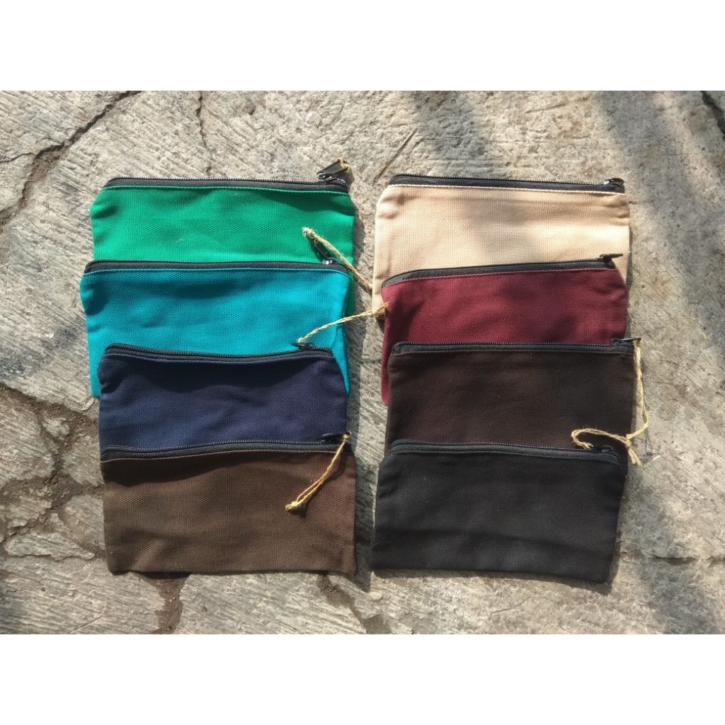 

TEMPAT PENSIL / PENCIL CASE / POUCH KANVAS BISA UNTUK CUSTOM /SOUVENIR