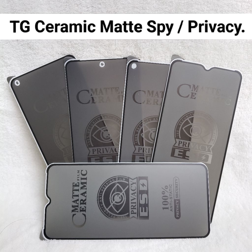 Anti Gores Privacy Ceramic Spy POCO C31 C40 C50 C51 C55 C61 C65 C71 C75 F3 GT F4 GT F5 PRO F6 PRO M2