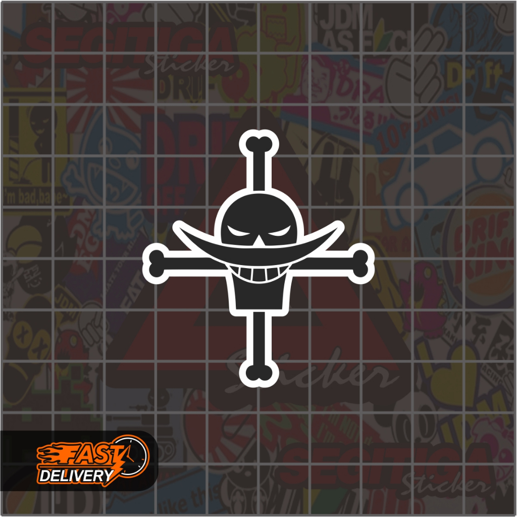 

Sticker Shirohige V2 Ukuran 4.5 x 5 Cm