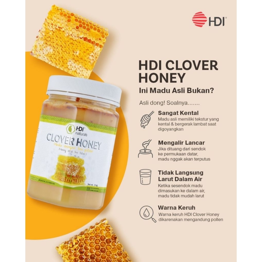 

Promo Clover Honey Ori 1 kg Exp 2028
