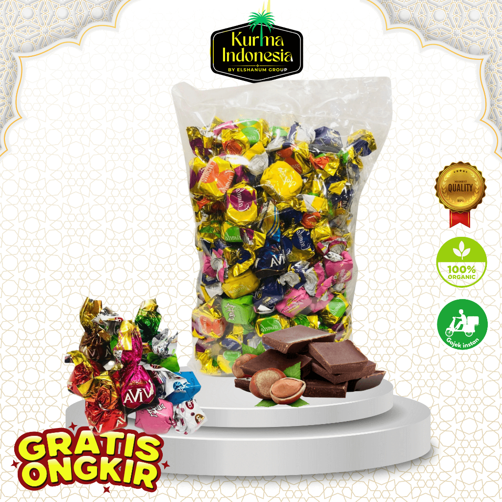 

Coklat Traffline Mix Rasa 500gr / Coklat Arab 100% Original / Coklat Bar Turkey - Kurma Indonesia