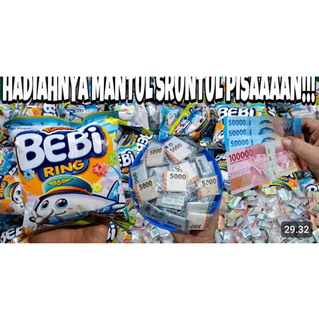 

ciki berhadiah uang tunai bebi ring baru! baca deskripsi produk !! (5 pcs)