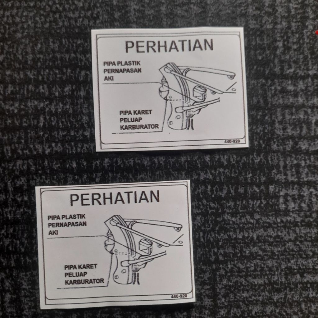 sticker motor sticker rangka cb100 cb125 gl100 gl125 sticker pemanis
