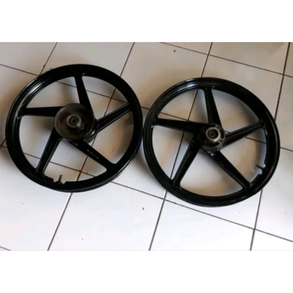 velg Resing ORI Suzuki smash ,Shogun, Enkei/ excel ada