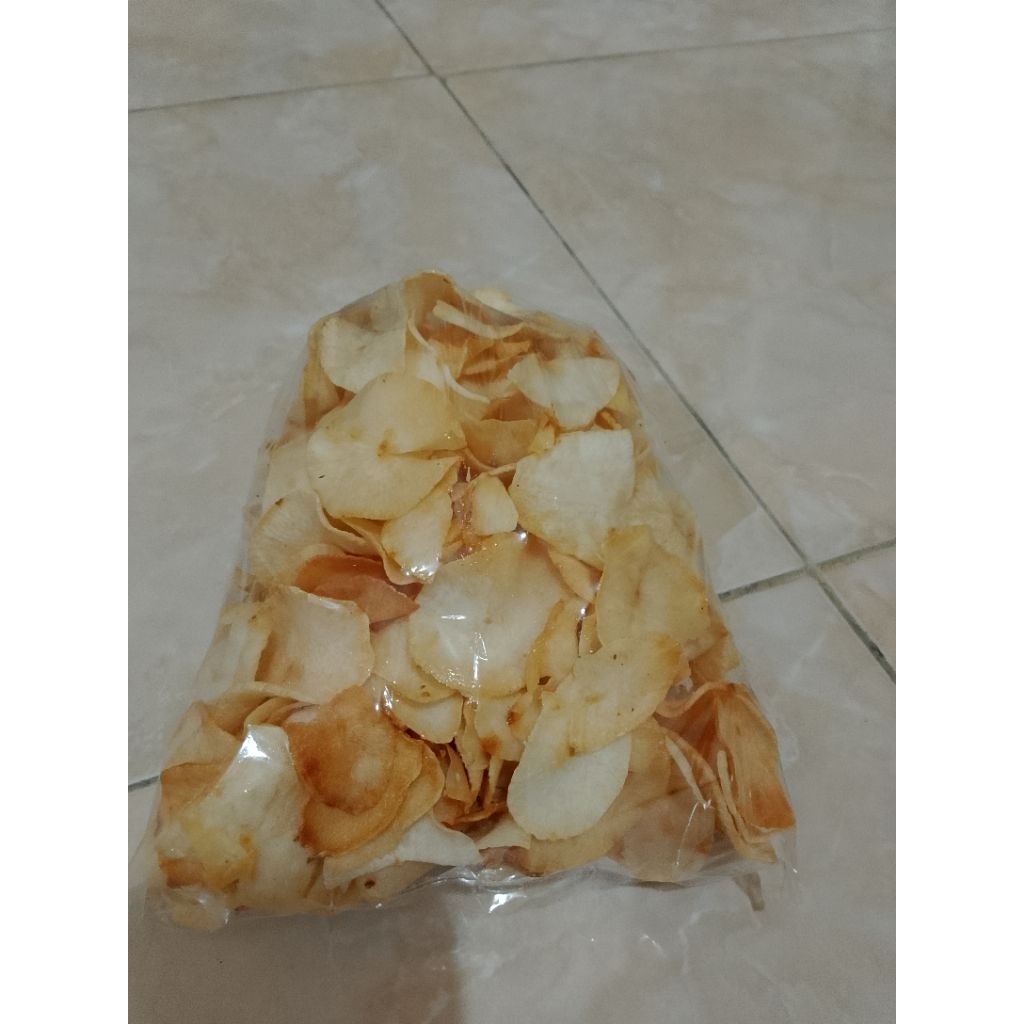 

keripik/snack singkong asin gurih
