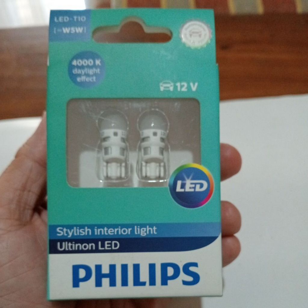 Bohlam LED Philips Utinon T10 4000k