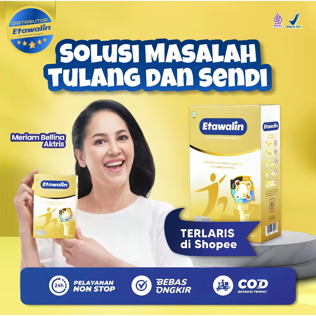 

Susu Etawalin Original – Susu Etawa Kaya Nutrisi Atasi Nyeri Sendi - Asam Urat & Kolesterol