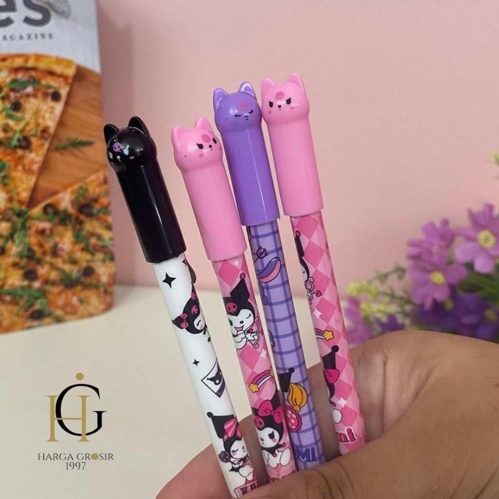 

1PCS PULPEN STANDAR KUPING KUROMI PG-2018 PEN LUCU IMUT KADO UNIK SOUVERNIR
