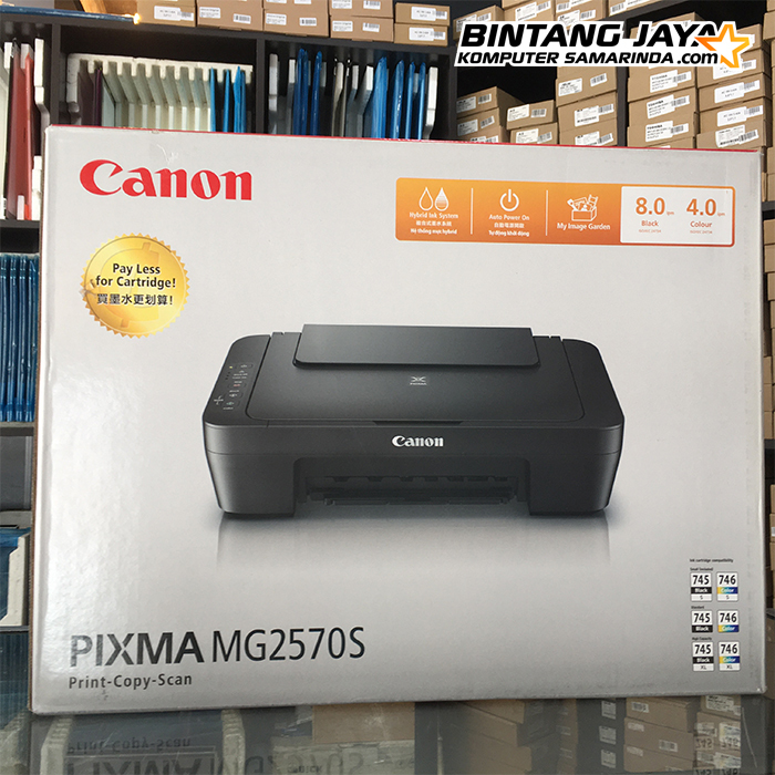 Canon Pixma MG2570S Printer Cartridge All in One Print Copy Scan