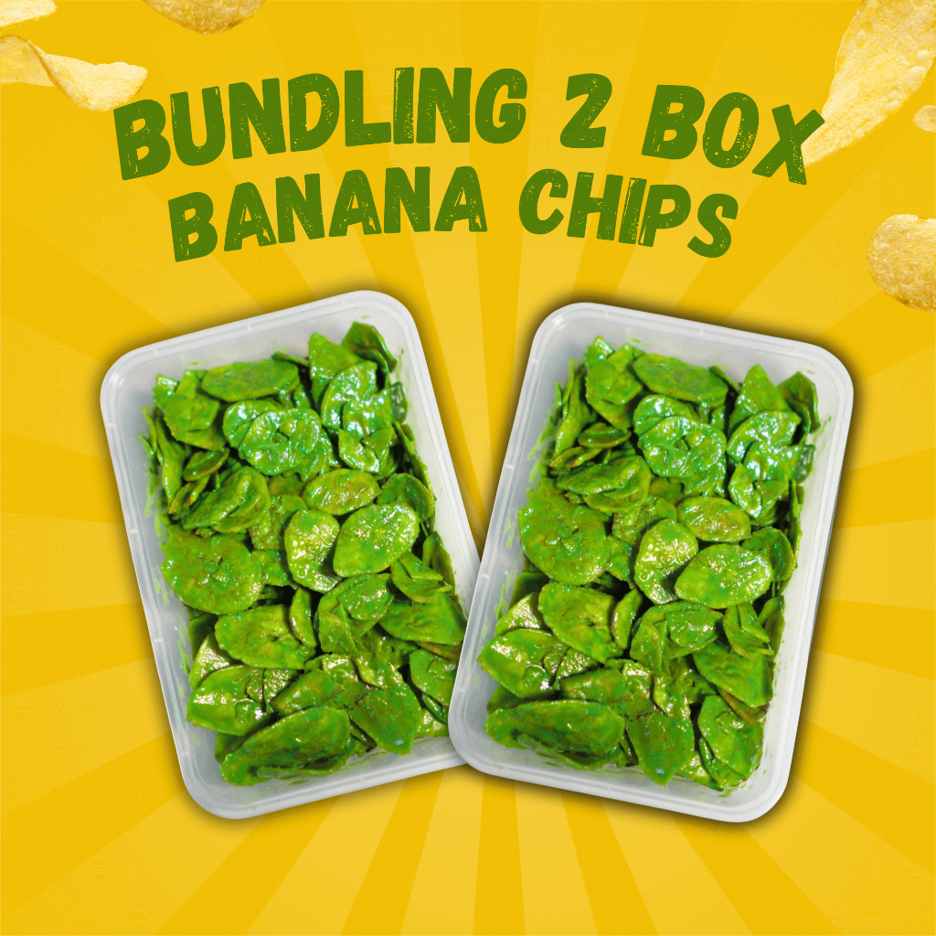 

Kripik Pisang Coklat Lumer Bundling 2 Box Bebas Pilih Rasa