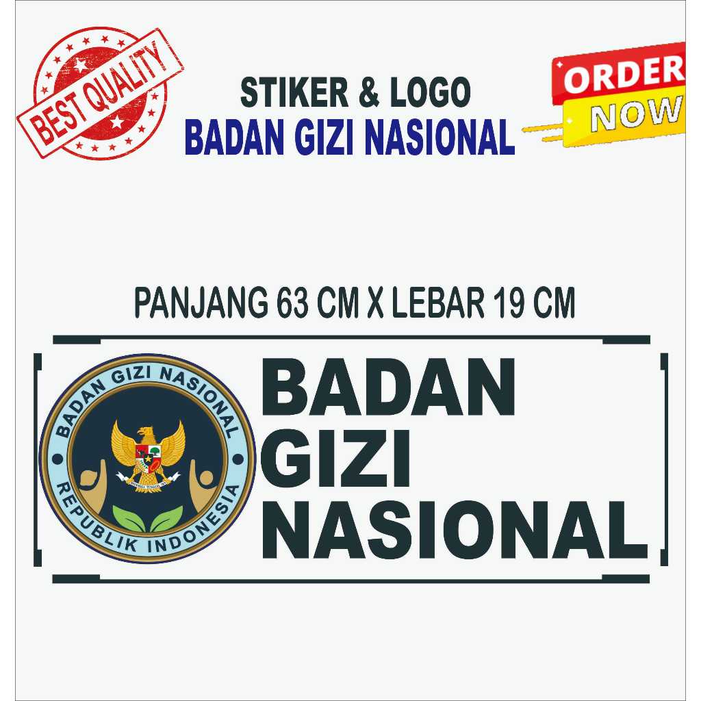 Stiker MBG SPPG BGN