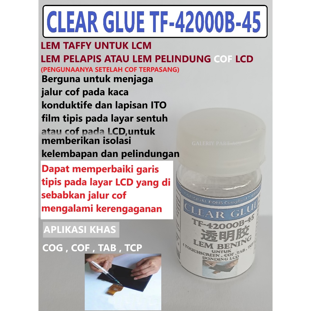 

CLEAR GLUE TF-42000B-45