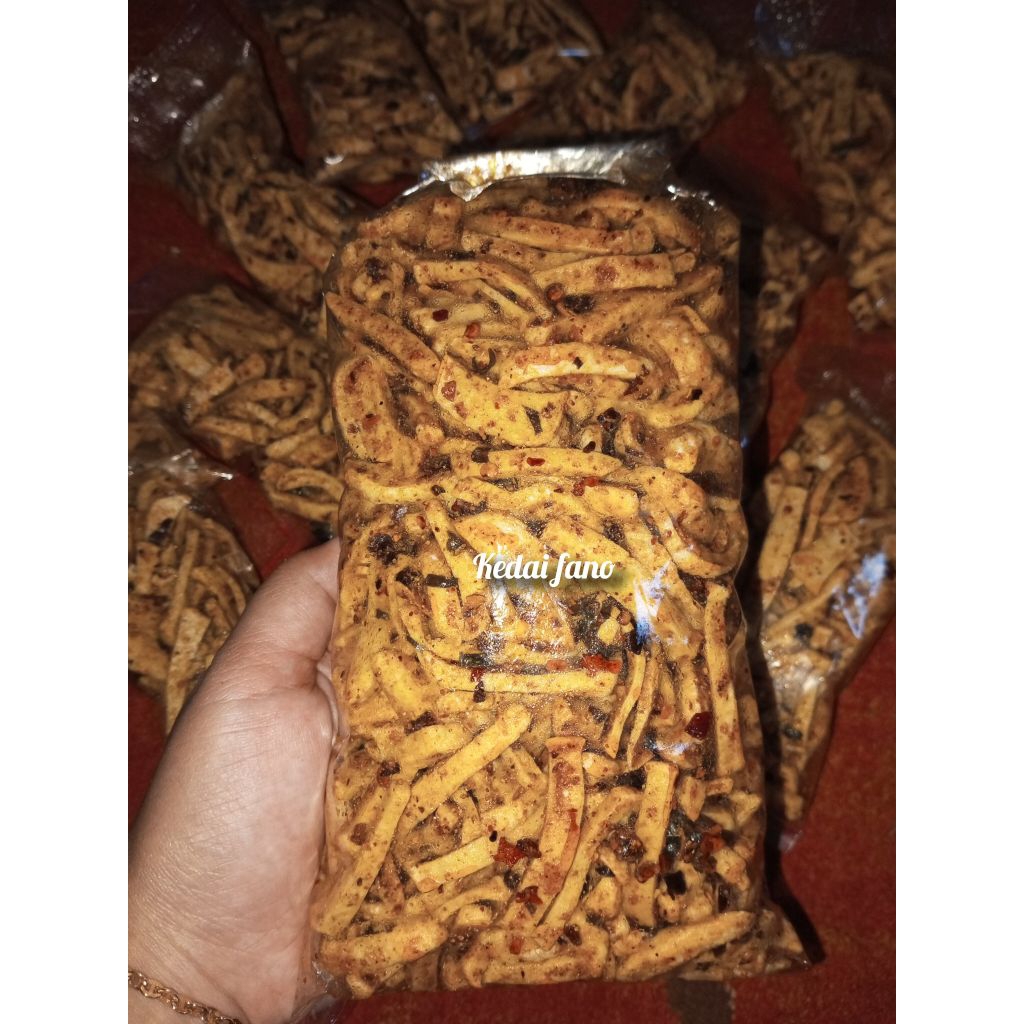 

Basreng Pedas / Asin / Balado Daun jeruk