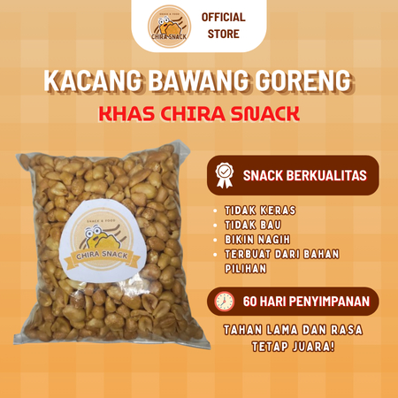 

CHIRA SNACK - KACANG BAWANG GORENG GURIH 300GRAM
