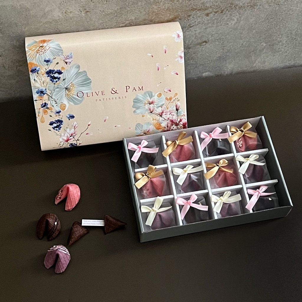 

Olive and Pam Message Kuki / Fortune Cookie