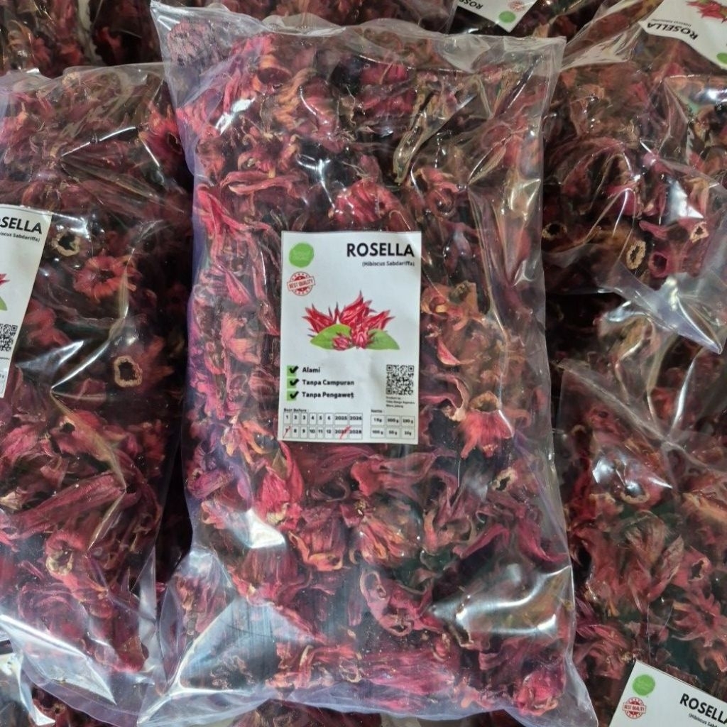 

Teh Bunga Rosela Rosella kering 100 Gram