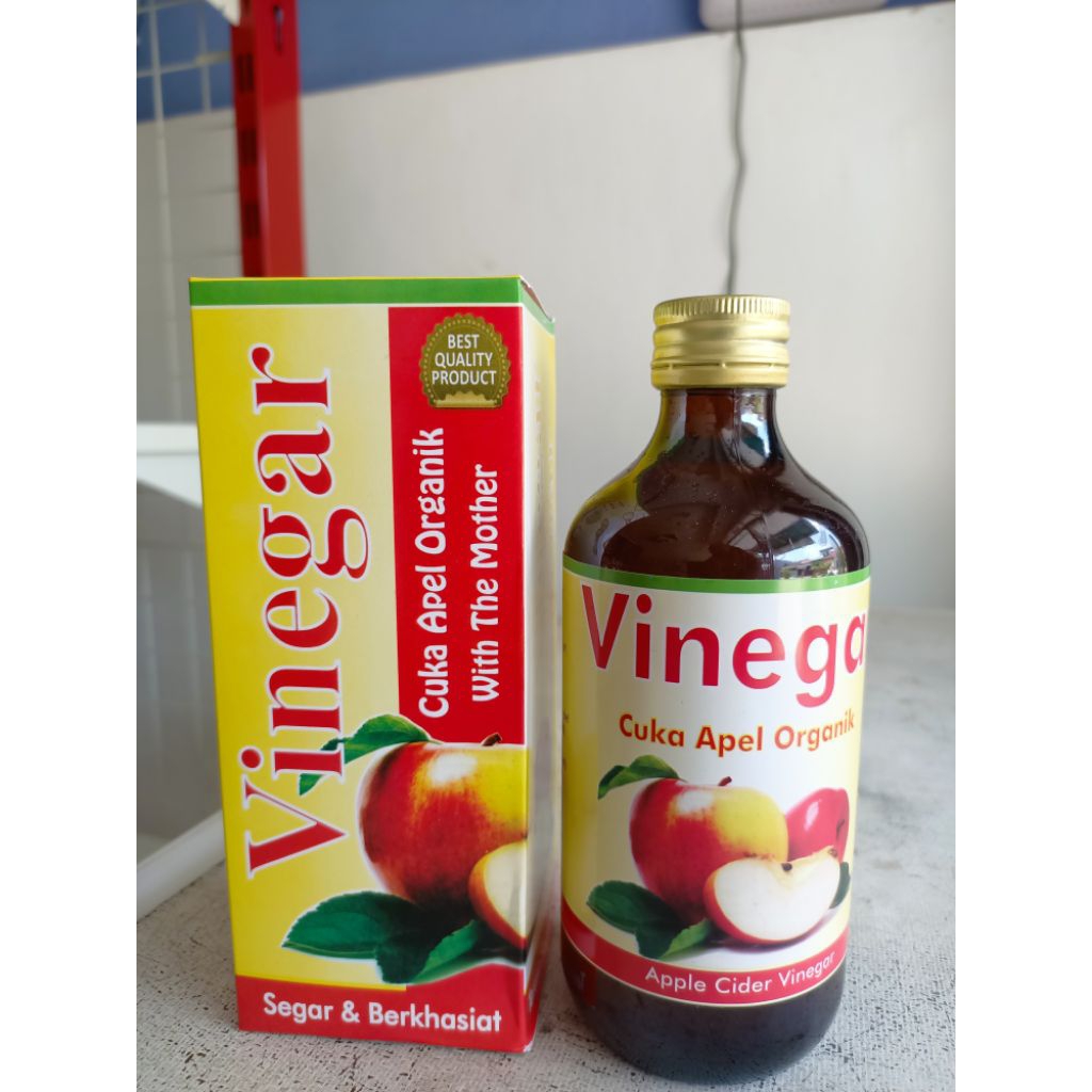 

Vinegar Cuka Apel Organik Isi 330 Ml melangsingkan tubuh secara alami