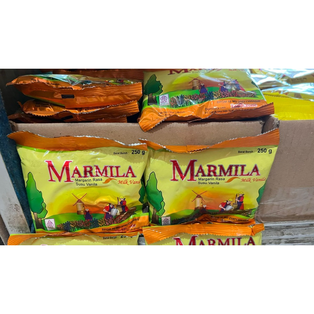 

Marmila 250gram | Margarin Rasa Susu Vanila