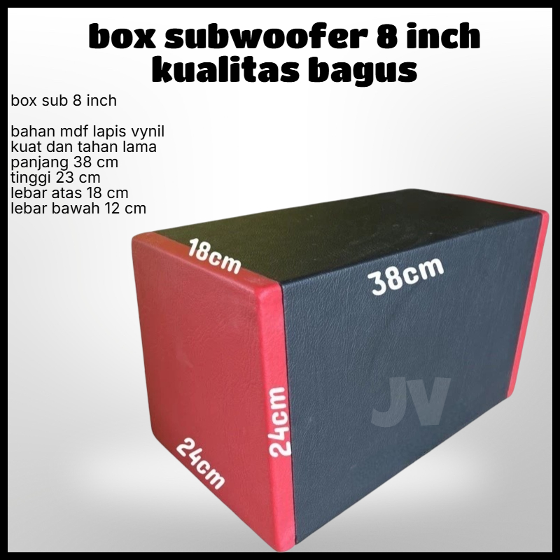 box subwoofer 8 inch kualitas bagus