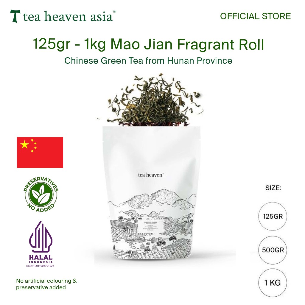 

Tea Heaven Mao Jian Fragrant Chinese Green Tea