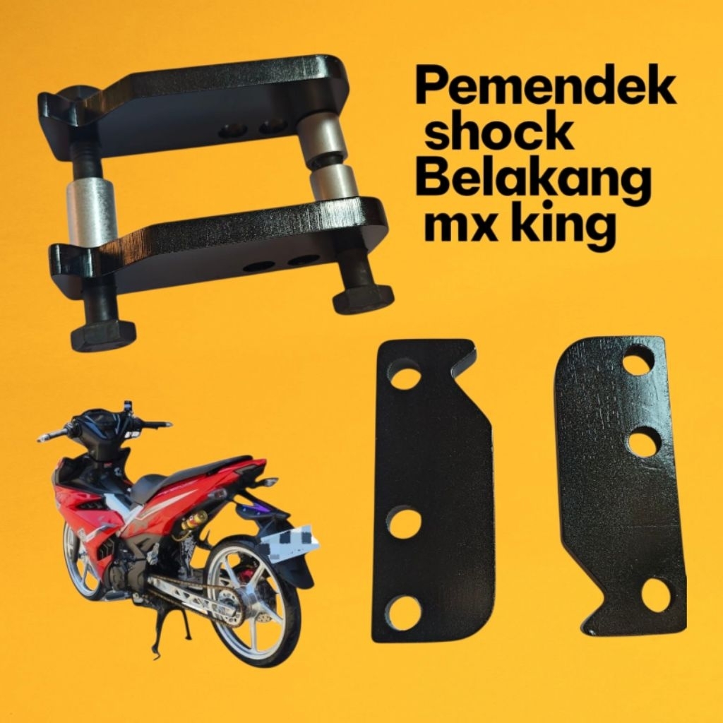Perendah Shock Mx King 150, Pemendek Mx King, Penurun Shock Mx King, Pemendek Monoshok Jupiter Mx Ki