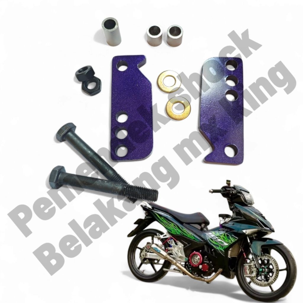 Perendah Shock Mx King 150, Pemendek Mx King, Penurun Shock Mx King, Pemendek Monoshok Jupiter Mx Ki